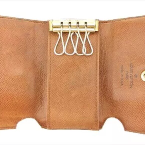 Louis Vuitton Key case Key holder Monogram Brown Woman Authentic Used - Picture 2 of 7